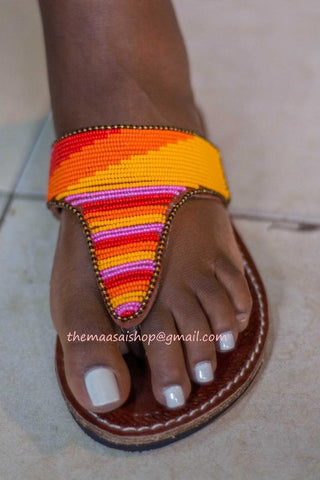Maasai Sandals /Slippers /Thongs For Men , Women & Children