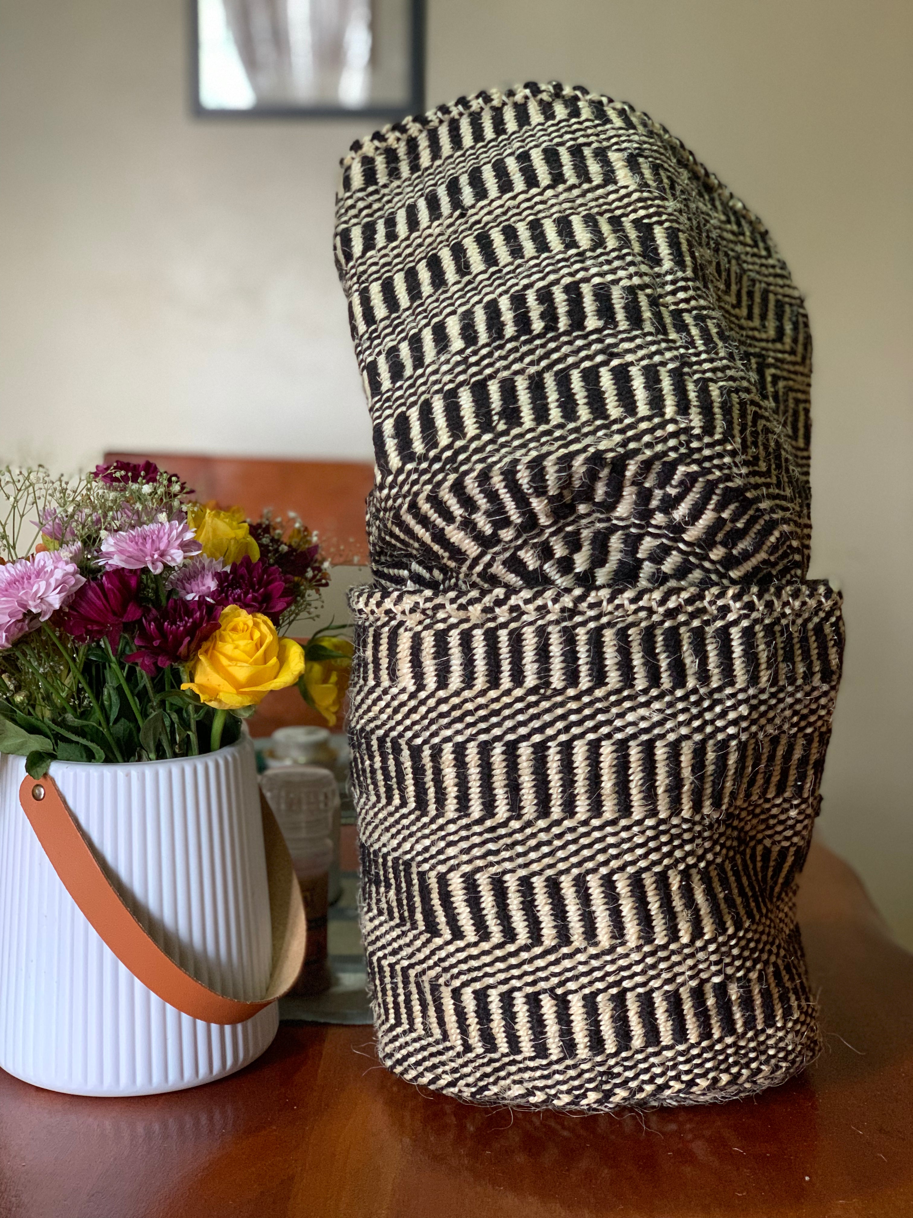 Swahili Baskets / Handwoven Storage Baskets / Kenyan Sisal Handbag ...